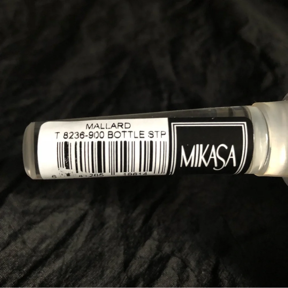 Vintage Mikasa Crystal Bottle Stopper - Mallard Duck - Picture 9 of 15